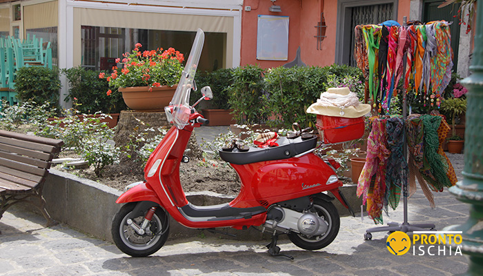 Girare Ischia in Scooter